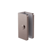 Shower U Bracket 10mm Glass Brushed Bronze gallery detail image