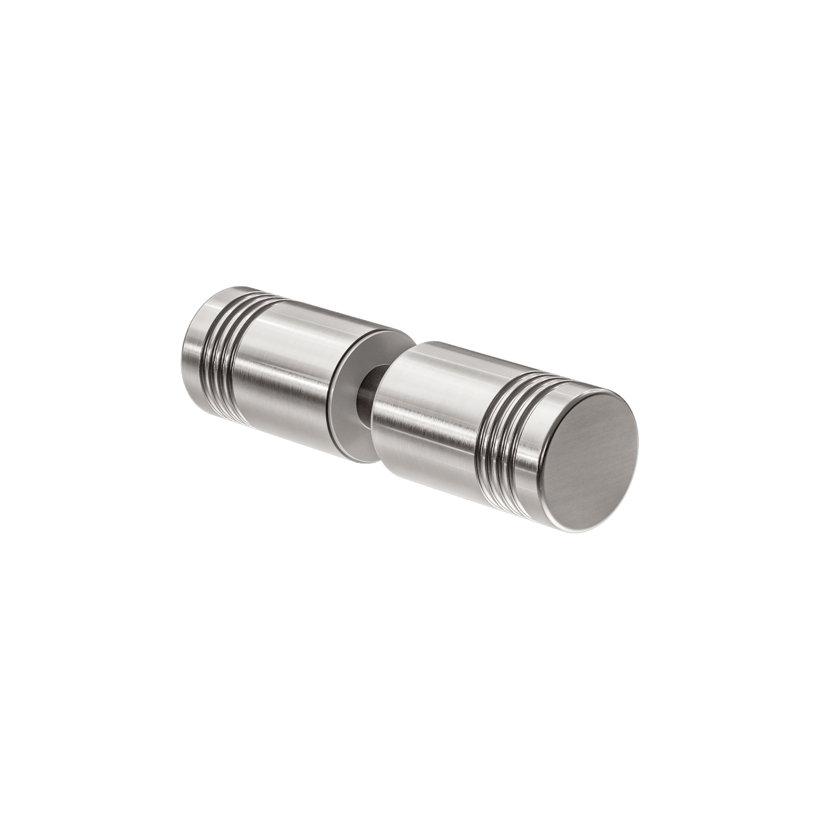 Round Shower Knob Brushed Nickel gallery detail image