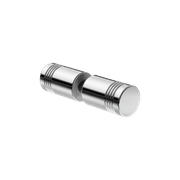 Round Shower Knob Chrome gallery detail image