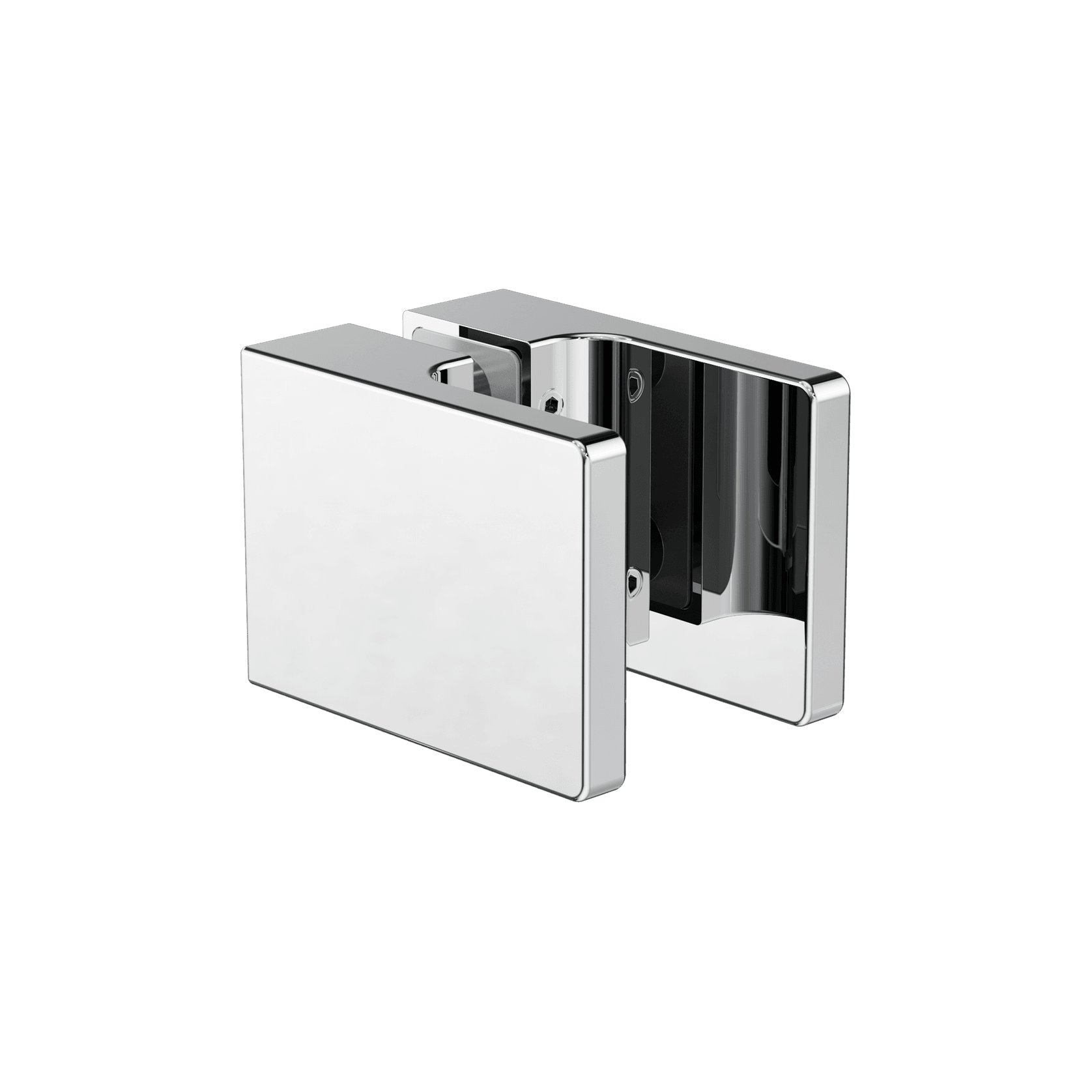 Square Shower Knob Handle Chrome gallery detail image
