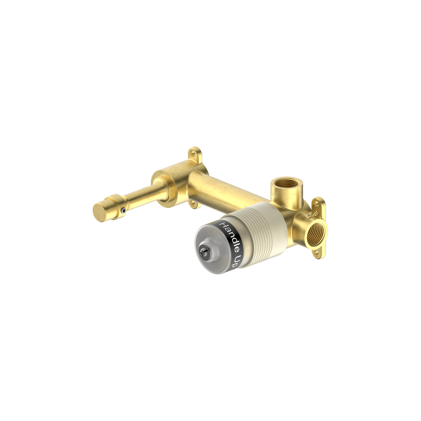 Premium 35mm Universal Wall Basin/Bath Mixer Handle Up Body Only gallery detail image