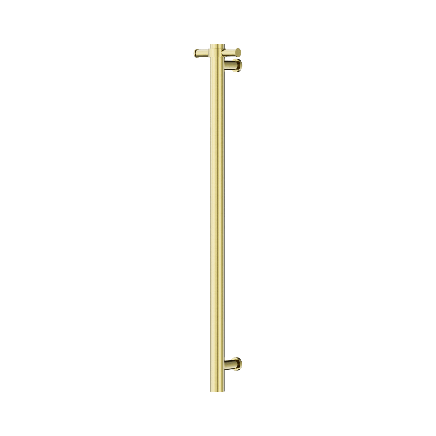Non-Heated Vertical Towel Rail 900mm Brushed Gold gallery detail image