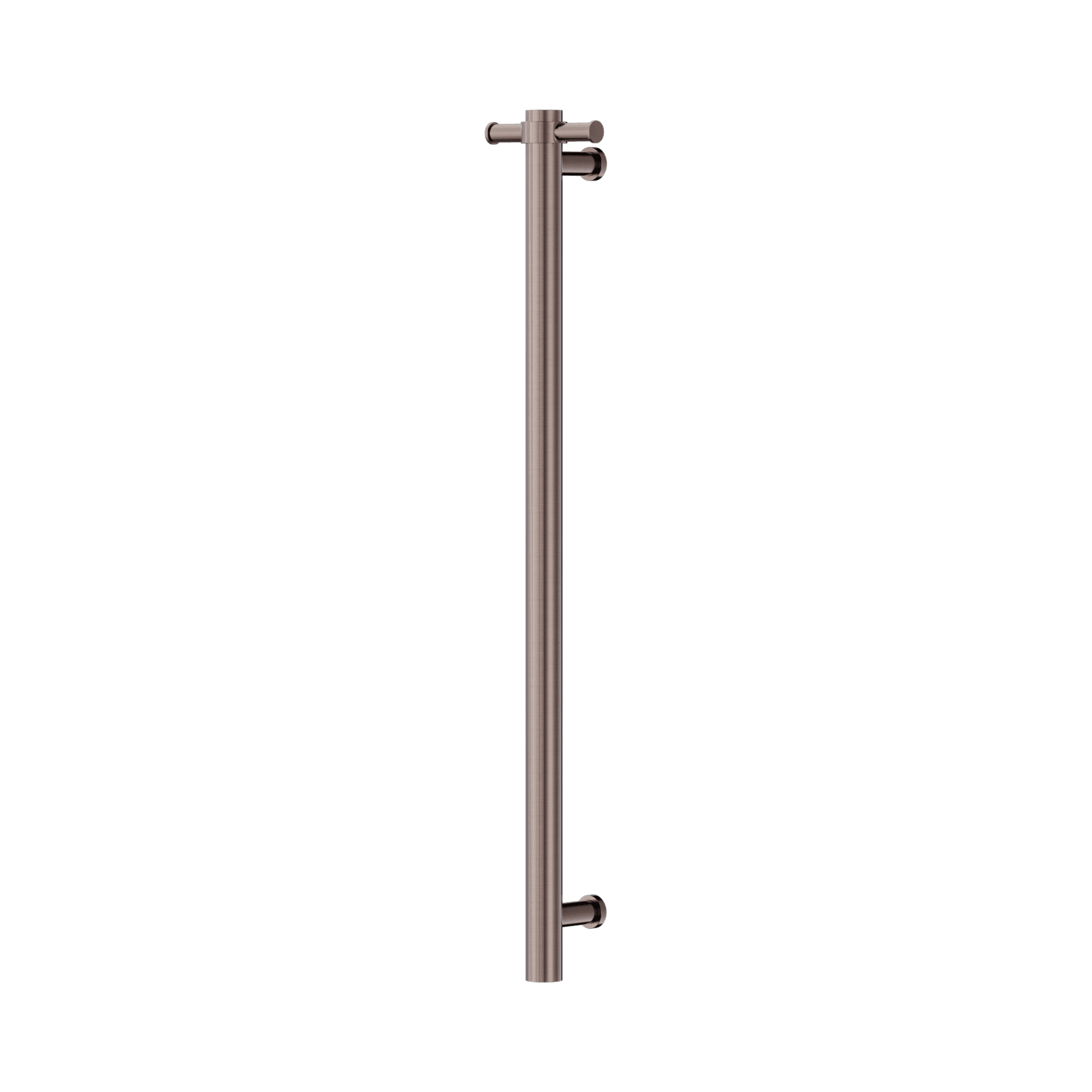 Non-Heated Vertical Towel Rail 900mm Brushed Bronze gallery detail image