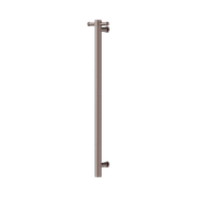Non-Heated Vertical Towel Rail 900mm Brushed Bronze gallery detail image