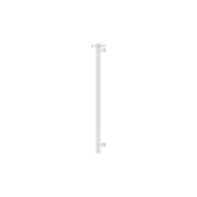 Non-Heated Vertical Towel Rail 900mm Matte White gallery detail image