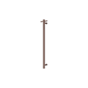 Mecca 240V Single Vertical Heated Towel Rail Brushed Bronze gallery detail image