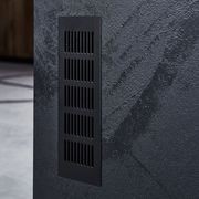 ARTO Single Workstation Desk with Left Cabinet 1.2M - Warm Oak & Black gallery detail image