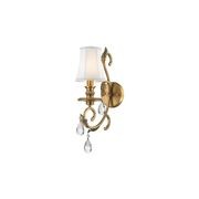 ARIA - Hampton Single Arm Wall Sconce - Brass gallery detail image