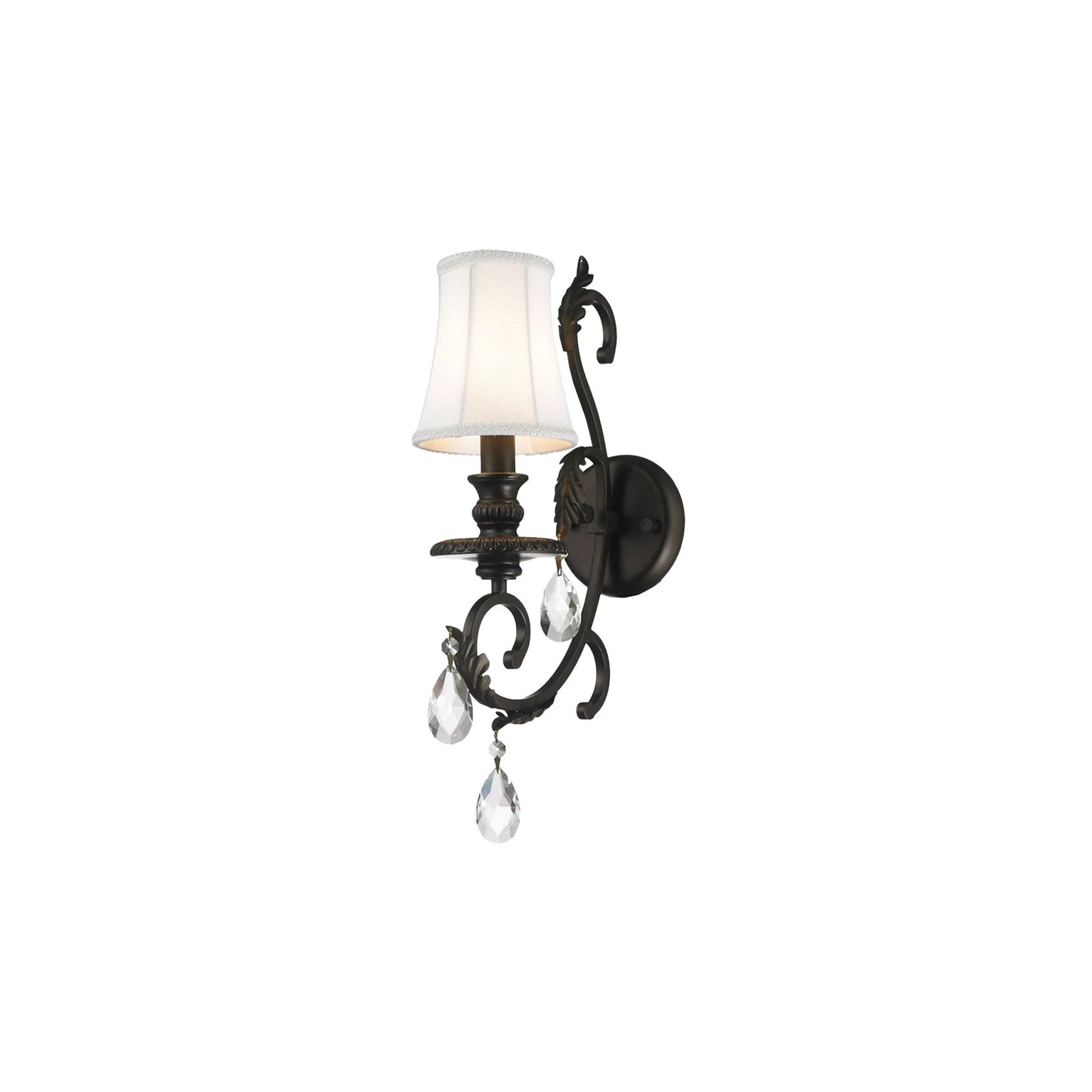 ARIA - Hampton Single Arm Wall Sconce - Dark Bronze gallery detail image