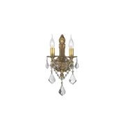 Americana 2 Light Wall Sconce - Edwardian - Brass Finish gallery detail image