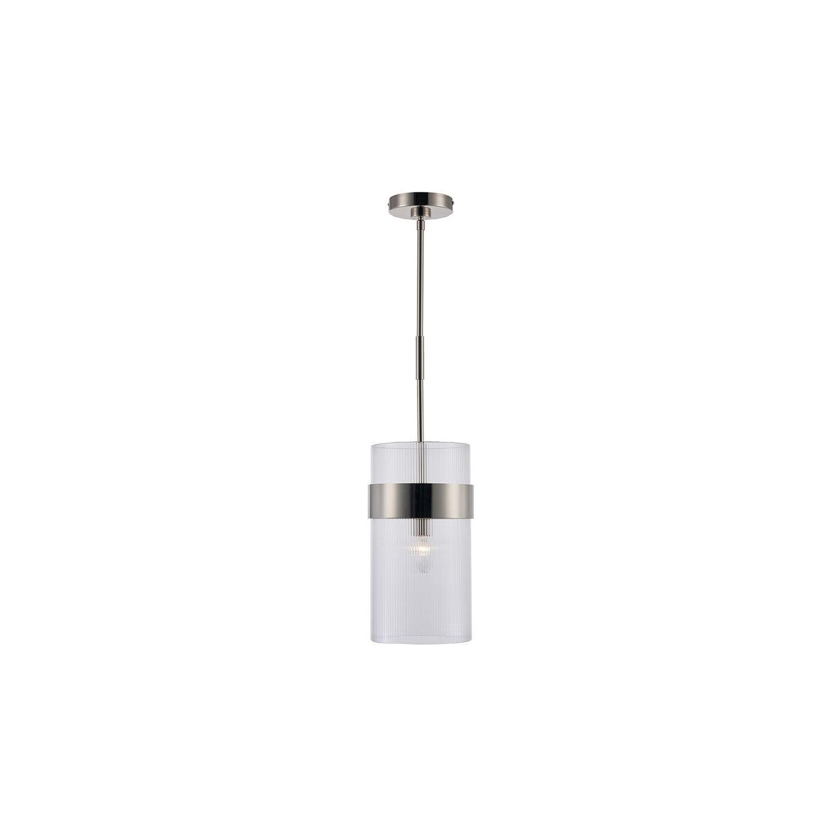 Provincial Collection - Single Light - Rod Suspension - Polished Nickel gallery detail image
