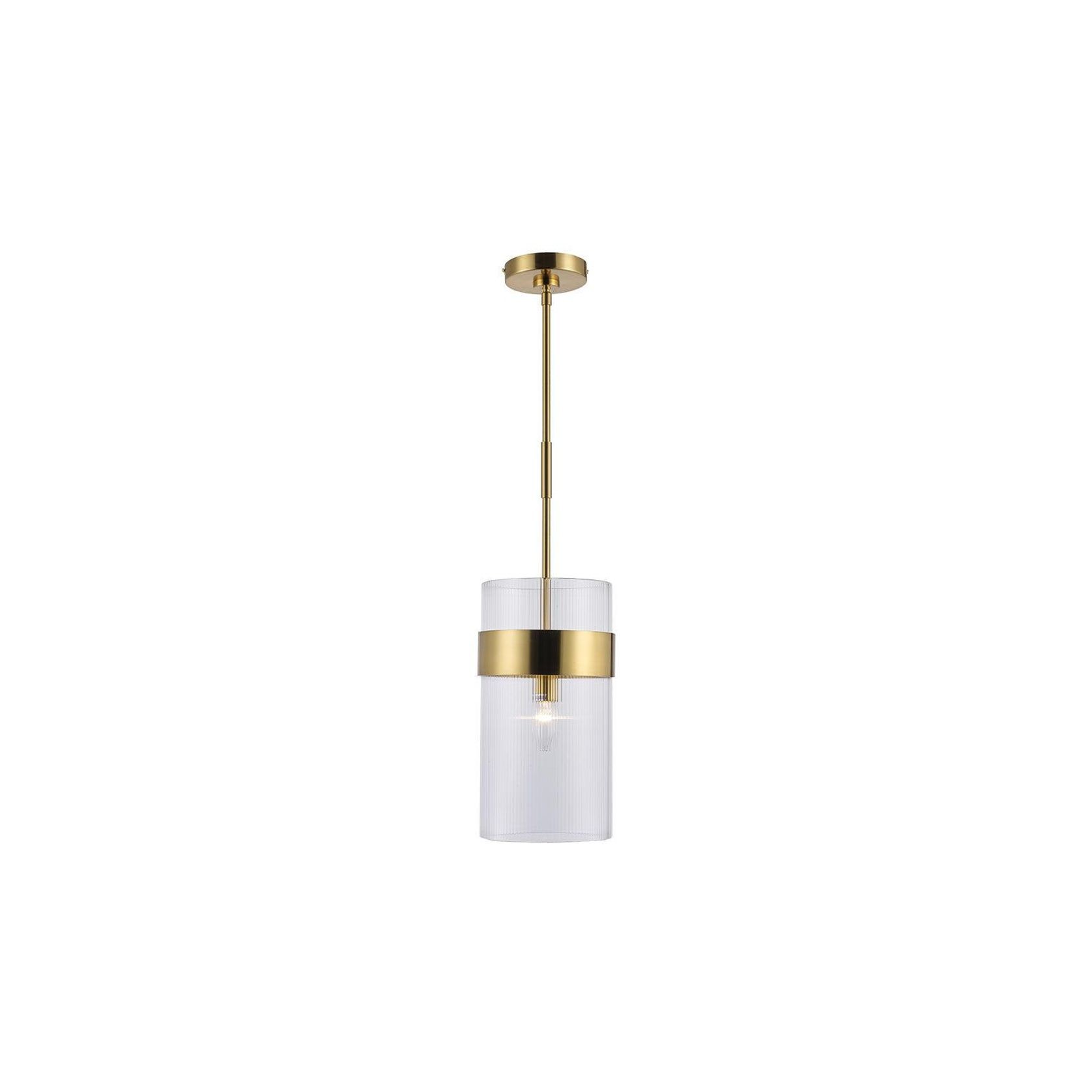 Provincial Collection - Single Light - Rod Suspension - Brass gallery detail image