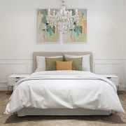 Bohemian Prague 5 Arm Crystal Chandelier - Chrome Fixtures gallery detail image