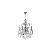 NewYork Princess 4 Arm Chandelier- Chrome- W:42cm gallery detail image