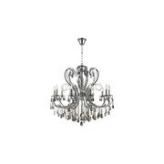NewYork Princess 10 Arm Chandelier - Smoke - W:90cm gallery detail image
