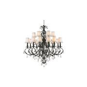 ARIA - Hampton 18 Arm Chandelier - Dark Bronze gallery detail image