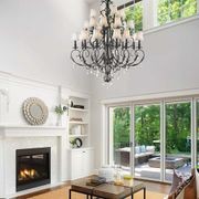 ARIA - Hampton 24 Arm Chandelier - Dark Bronze gallery detail image
