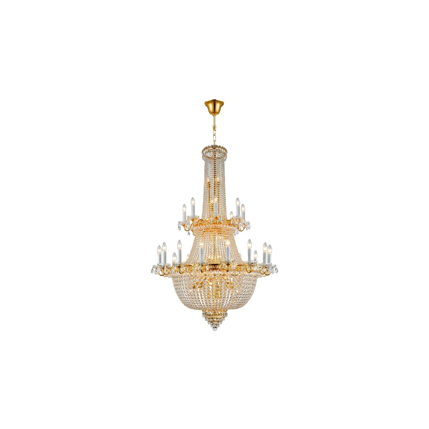 NewYork Empress - Basket Chandelier - Gold - W:102cm gallery detail image