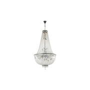 French Basket Chandelier - Antique Silver - W:100cm gallery detail image
