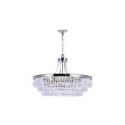 Jordan Collection - Chandelier - Nickel Plated - W:70cm gallery detail image