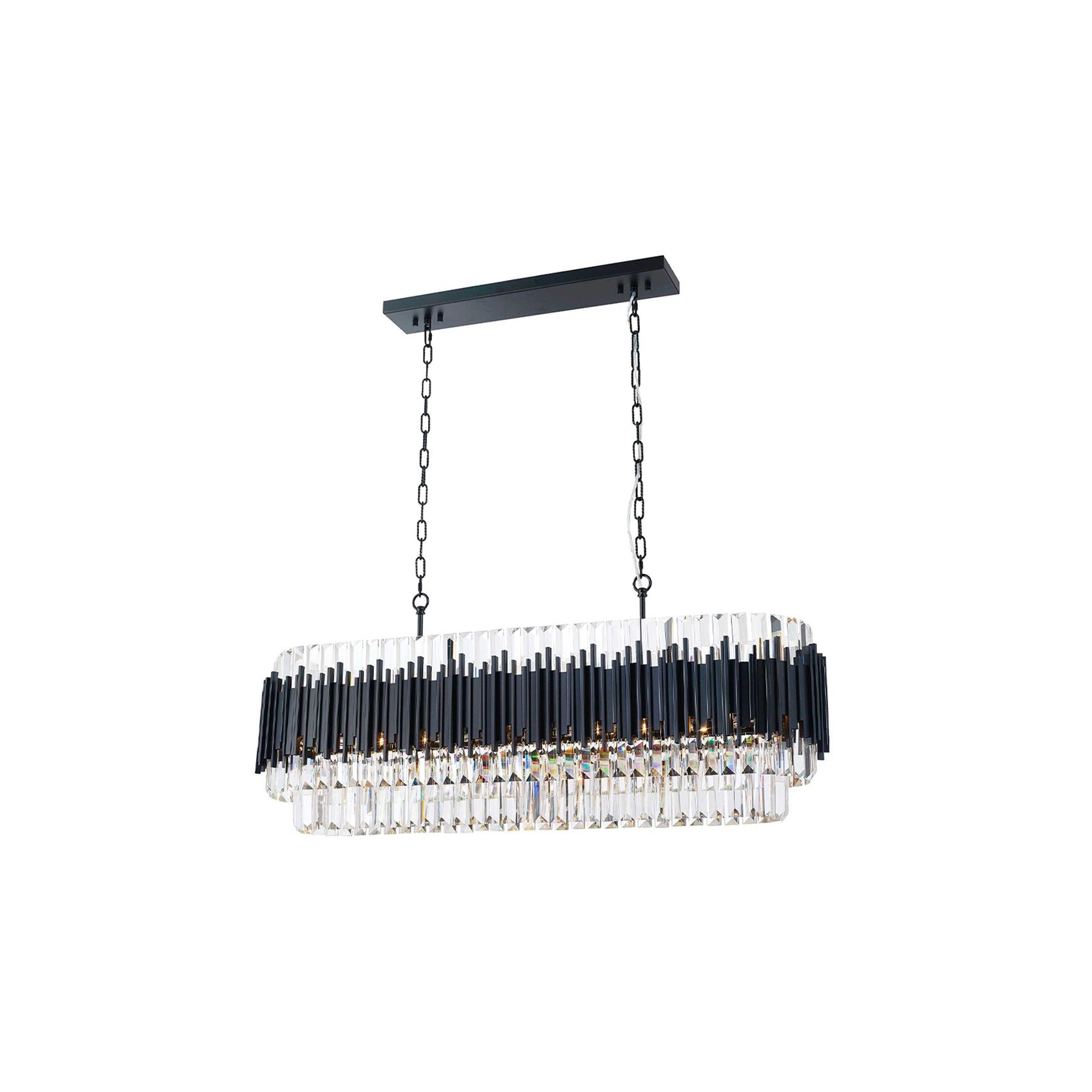 Allegra Collection - 120 cm Bar Light - Matte Black gallery detail image