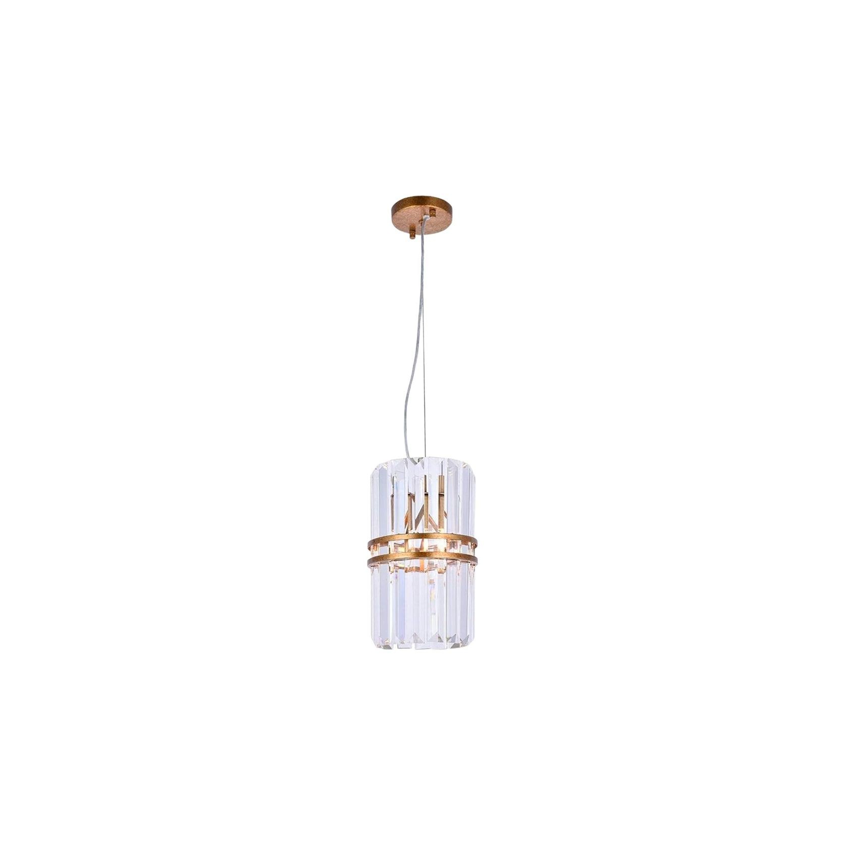 Ashton Collection - Pendant - Antique Gold Finish - W:20cm gallery detail image