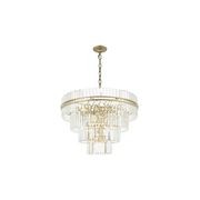 Ashton Collection - Four Tier Chandelier - Antique Gold - W:100cm gallery detail image