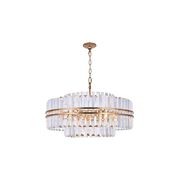 Ashton Collection - Chandelier - Antique Gold Finish - W:68cm gallery detail image