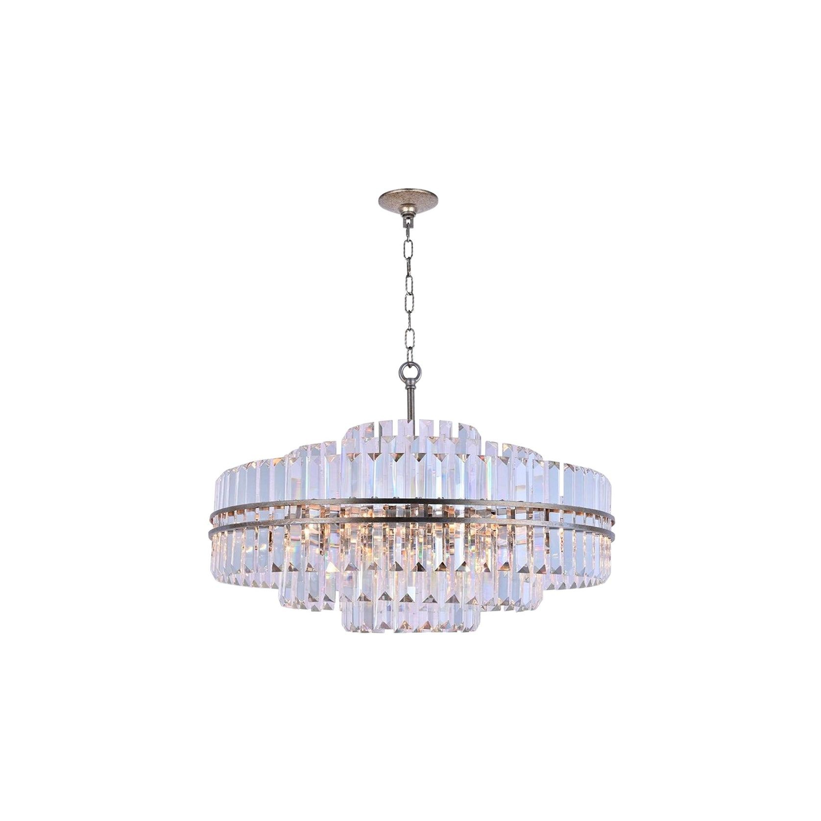 Ashton Collection - Chandelier - Champagne Finish - W:80cm gallery detail image