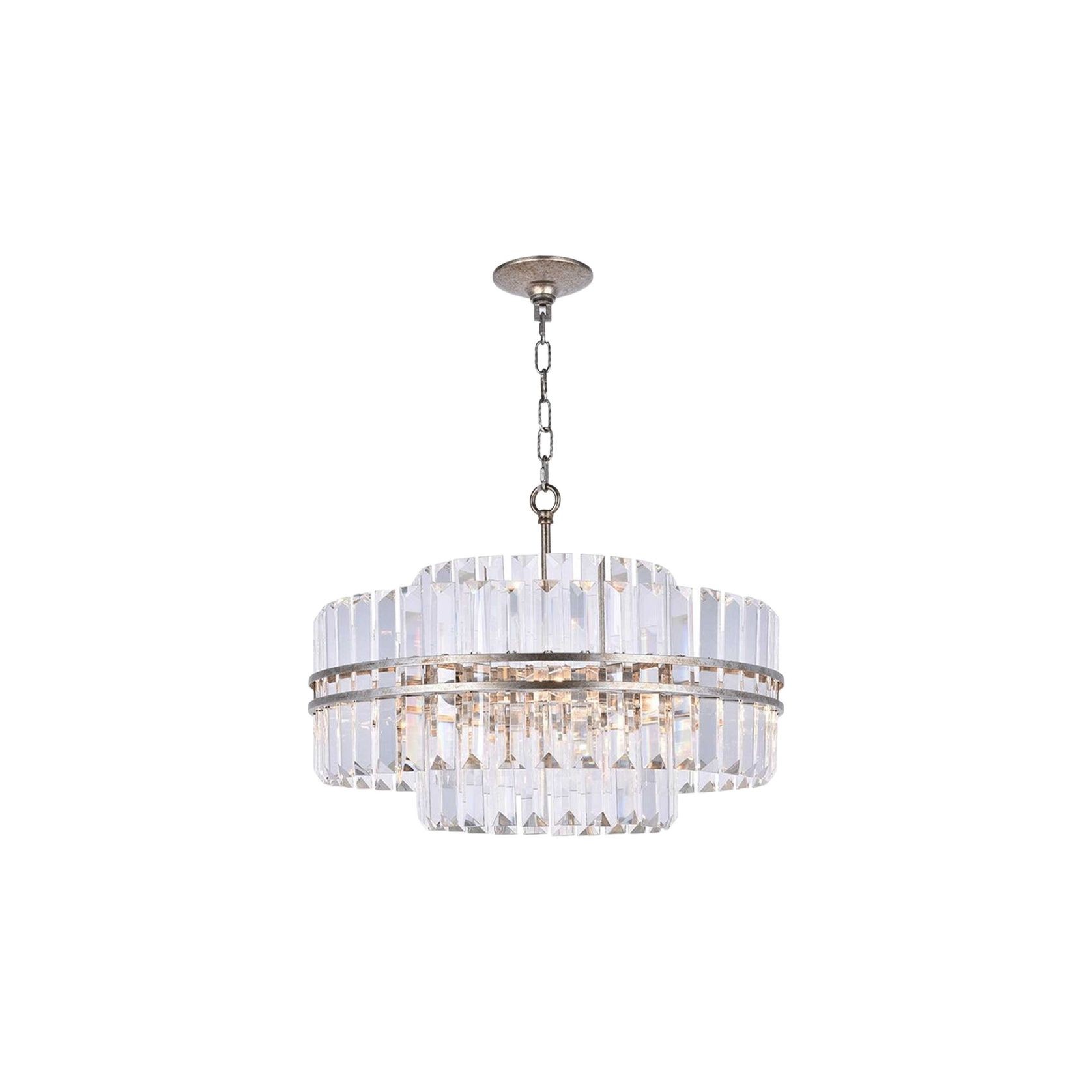 Ashton Collection - Chandelier - Champagne Finish - W:55cm gallery detail image