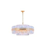 Ashton Collection - Chandelier - Gold Plated - W:68cm gallery detail image