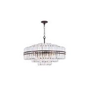 Ashton Collection - Chandelier - Warm Bronze Finish - W:80cm gallery detail image