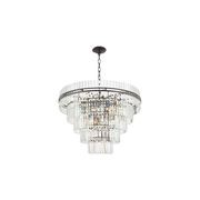 Ashton Collection - Five Tier Chandelier - Warm Bronze - W:120cm gallery detail image