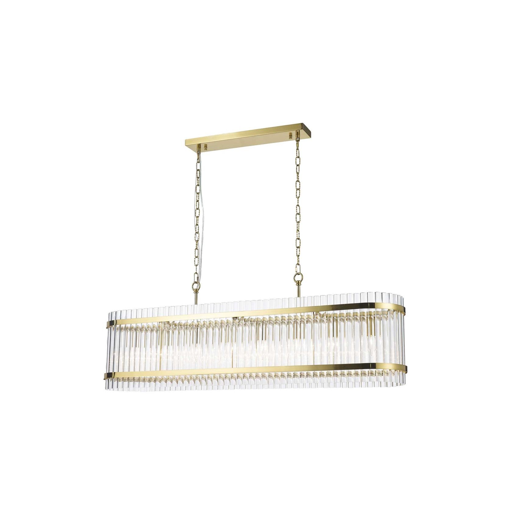 Harlow Collection - Bar Light - Satin Brass gallery detail image