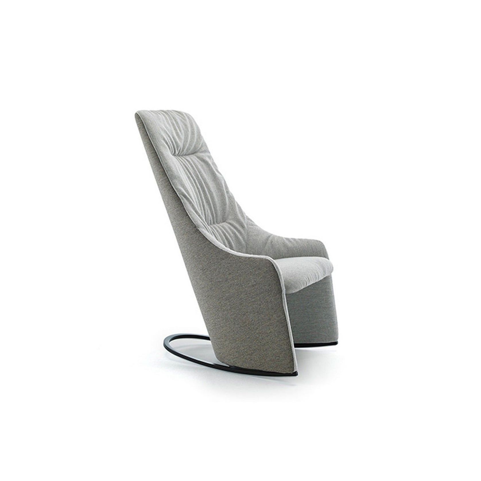Nagi High Rocking Armchair - Soft Upholstery gallery detail image