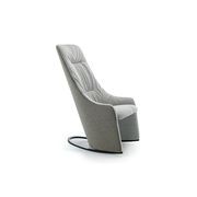 Nagi High Rocking Armchair - Soft Upholstery gallery detail image