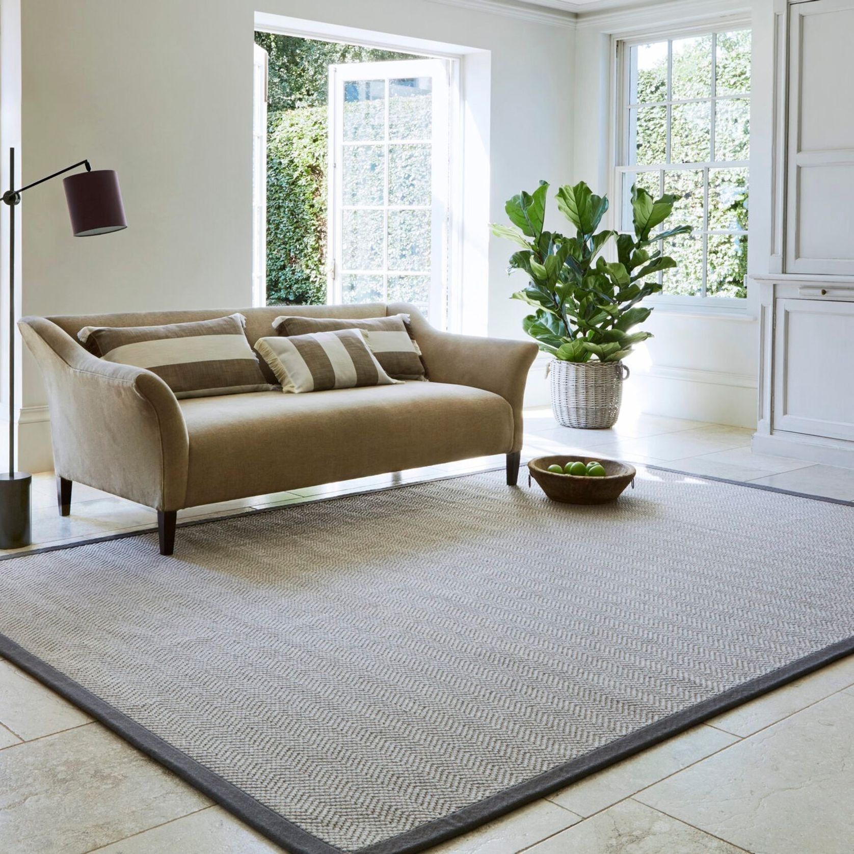 Natural Weave Herringbone Rug gallery detail image
