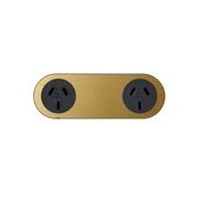 13 Carbon Double Outlet Faceplate gallery detail image
