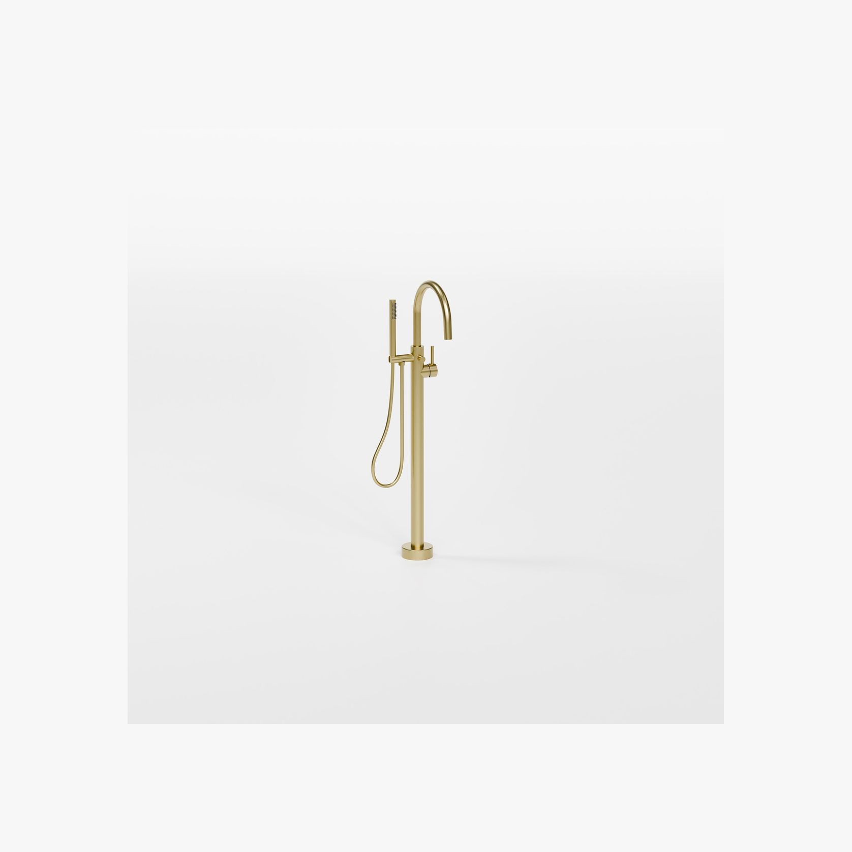 Nature Floorstanding Bath Filler with Hand Spray gallery detail image
