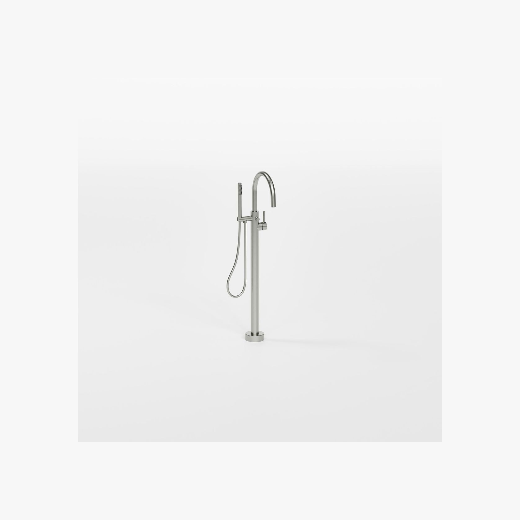 Nature Floorstanding Bath Filler with Hand Spray gallery detail image