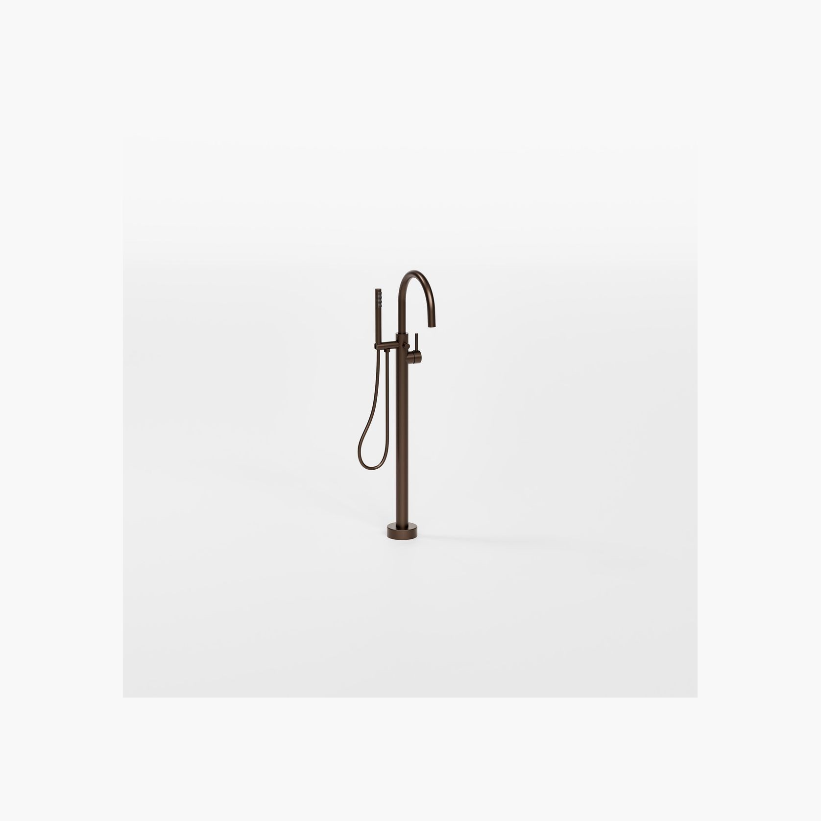 Nature Floorstanding Bath Filler with Hand Spray gallery detail image