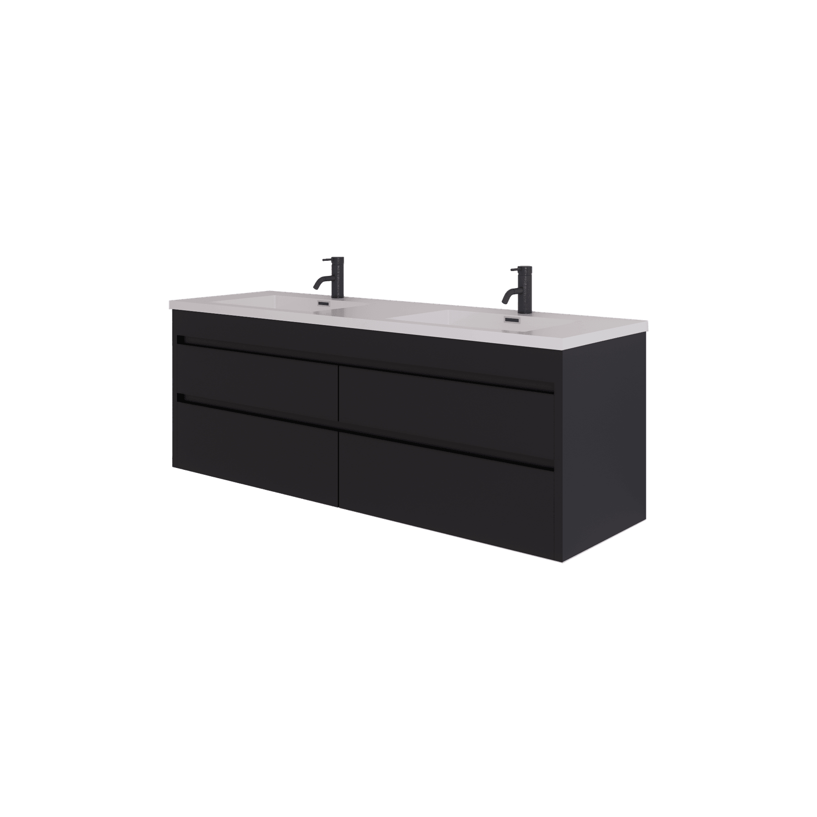 Code Neo 1800 Four Drawer Wall-Hung Vanity Range gallery detail image