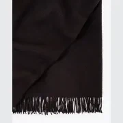 Weave Home Nevis Throw Blanket - Blackberry | NZ Lambswool gallery detail image