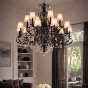ARIA - Hampton 18 Arm Chandelier - Dark Bronze gallery detail image