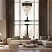 Allegra Collection- 80cm Spiral - Matte Black gallery detail image