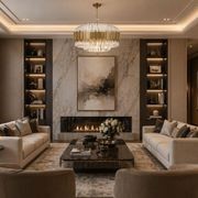 Allegra Collection - 72cm Chandelier - Brass gallery detail image