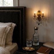 Americana 2 Light Wall Sconce - Victorian - Brass Finish gallery detail image