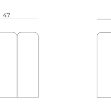 Niche Ottoman Small - Fossil Eucalyptus gallery detail image