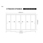 Glass Sliding Door For Tasman Wall Mounted Pergola gallery detail image