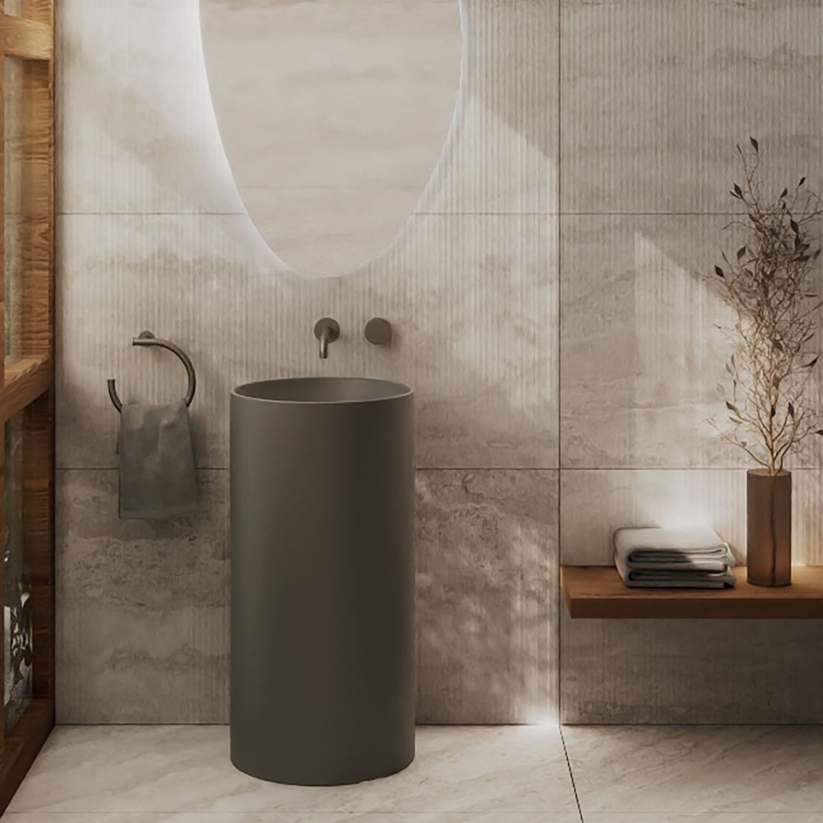 Oasis 440 Freestanding Basin gallery detail image